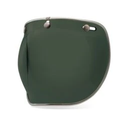 Bell 3-Snap Bubble Deluxe Shield WayFarer Green