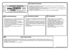 Givi A129A Mounting Kit For 105A/128A Windscreens Sportcity 125 / 200 / 250 '04-'08 -Scootik Bike Shop A129A fi 3