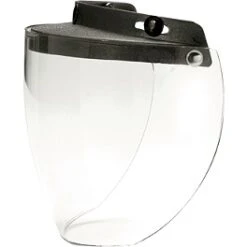 Bell Universal Three-Snap Clear Flip Visor -Scootik Bike Shop Clear20Flipup4