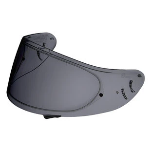 Shoei CW-1 Dark Smoke Shield With Pinlock Pins 3 Shoei CW-1 Dark Smoke Shield With Pinlock Pins