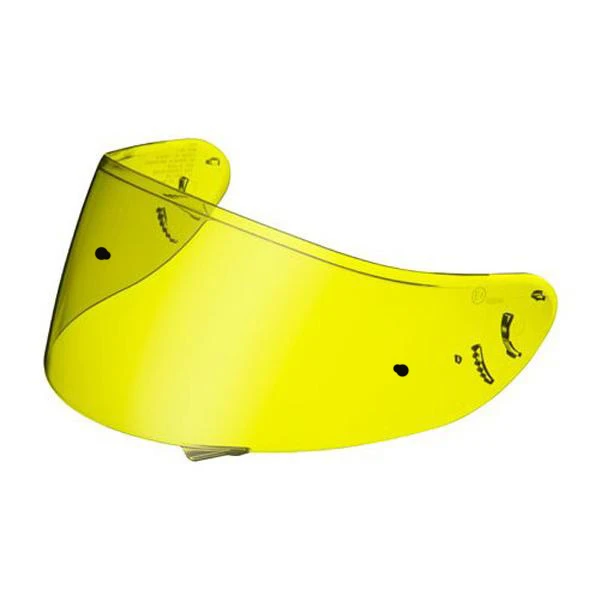 Shoei CW-1 Hi-Def Yellow Shield With Pinlock Pins 3 Shoei CW-1 Hi-Def Yellow Shield With Pinlock Pins