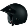 AFX FX-75 Open Face Helmet Flat Black -Scootik Bike Shop PU0104 0083 ATT