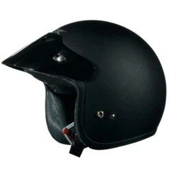 AFX FX-75 Open Face Helmet Flat Black