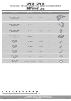 Givi SRA5106 Topcase Mounting Hardware For BMW C650GT (2012-current) 8 Givi SRA5106 Topcase Mounting Hardware For BMW C650GT (2012-current) -Scootik Bike Shop SRA5106 fi 1