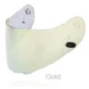 HJC HJ-20 Pinlock Fog Resistant RST Mirrored Face Shield Gold RPS-10 RPHA-10 -Scootik Bike Shop SUL1550226