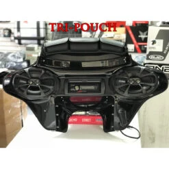 TKY Classic Batwing Fairing With Preinstalled Stereo And 6-1/2" Speakers 38 TKY Classic Batwing Fairing With Preinstalled Stereo And 6-1/2" Speakers -Scootik Bike Shop TRI POUCH 3