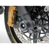 R&G FP0047BK Front Axle Sliders For Triumph Daytona 675 And Street Triple / R (2008-current)