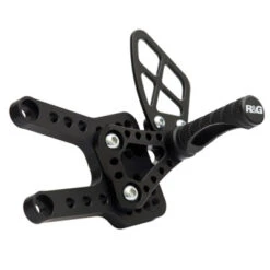 R&G Adjustable Rearsets - Daytona 675 '08-'11 -Scootik Bike Shop TTLRG RSET12BK 02