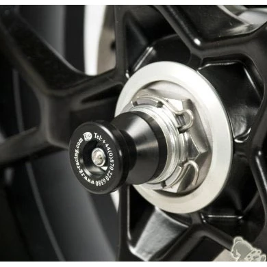 R&G Rear Axle Sliders - Speed Triple '11-up 3 R&G Rear Axle Sliders - Speed Triple '11-up