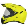 AFX FX-41 DS HI-VIS Yellow Helmet -Scootik Bike Shop afx fx 41 ds yellow helmet