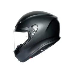 AGV K6 Helmet, Matte Black -Scootik Bike Shop agv k6 helmet matte black image3