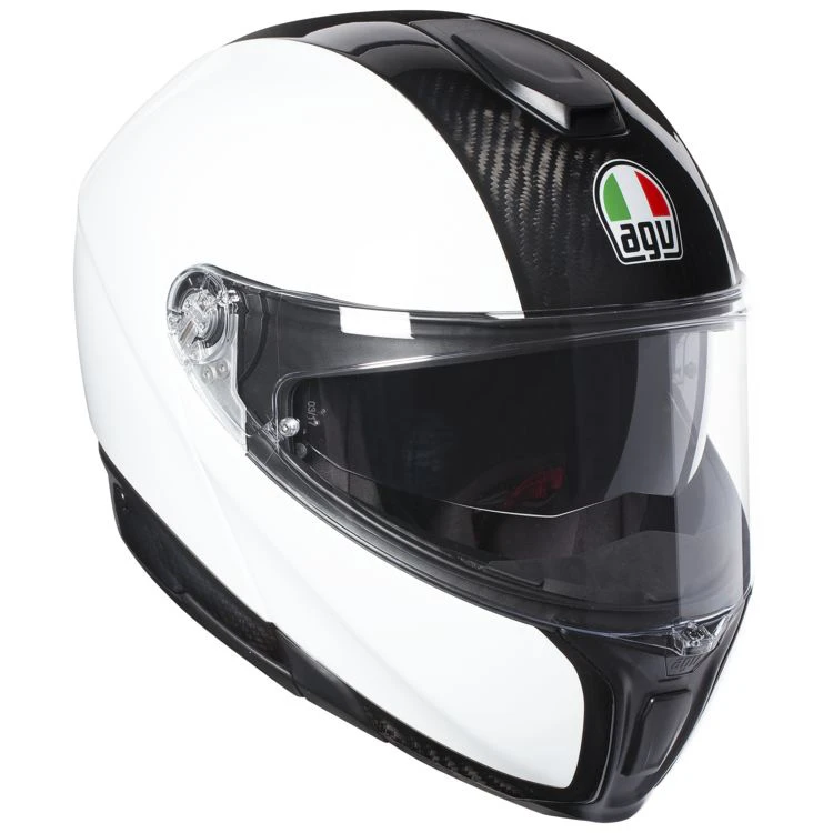 AGV Sportmodular Helmet, White/Black 3 AGV Sportmodular Helmet, White/Black