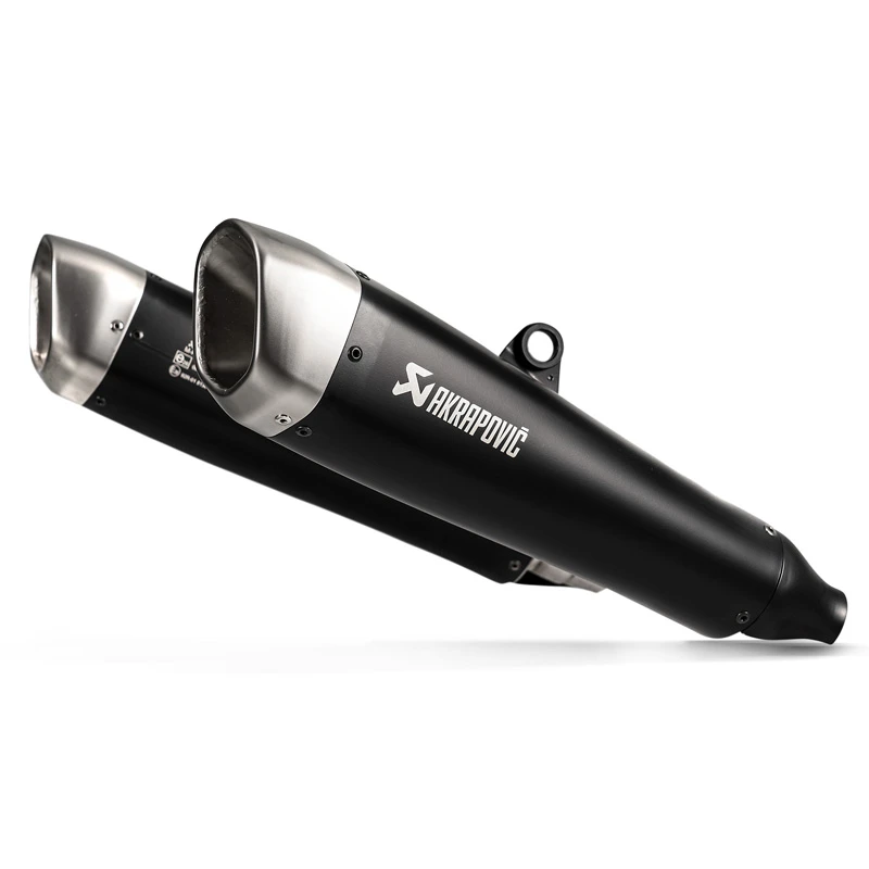 Akrapovic S-T12SO2-HCQTBL Slip-on Line Tapered Exhausts, Black For Triumph Speed Twin '19-'20 4 Akrapovic S-T12SO2-HCQTBL Slip-on Line Tapered Exhausts, Black For Triumph Speed Twin '19-'20 - Image 2