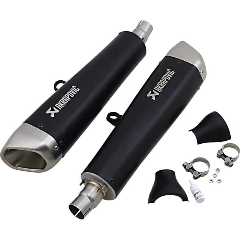 Akrapovic S-T12SO2-HCQTBL Slip-on Line Tapered Exhausts, Black For Triumph Speed Twin '19-'20 7 Akrapovic S-T12SO2-HCQTBL Slip-on Line Tapered Exhausts, Black For Triumph Speed Twin '19-'20 - Image 5