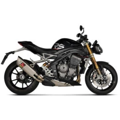Akrapovic S-T12SO5-HAPXLT Slip-on Line Exhaust, Titanium For Speed Triple 1200 RS/RR '21- -Scootik Bike Shop akrapovic s t12so5 hapxlt slip on line exhaust image3