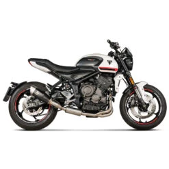 Akrapovic S-T6R1-CQTBL Racing Line Full Exhaust, Titanium For Triumph Trident 660 '21- 8 Akrapovic S-T6R1-CQTBL Racing Line Full Exhaust, Titanium For Triumph Trident 660 '21- -Scootik Bike Shop akrapovic s t6r1 cqtbl racing line full exhaust image3