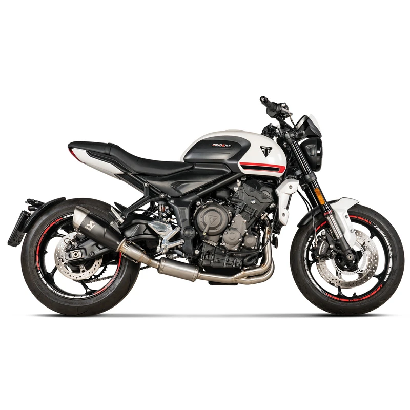 Akrapovic S-T6R1-CQTBL Racing Line Full Exhaust, Titanium For Triumph Trident 660 '21- 5 Akrapovic S-T6R1-CQTBL Racing Line Full Exhaust, Titanium For Triumph Trident 660 '21- - Image 3
