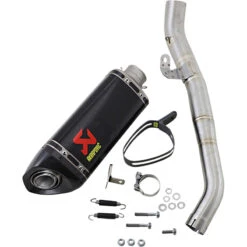 Akrapovic S-T7SO3-APC Slip-on Line Exhaust, Titanium For Street Triple 765 /RS/R '20- -Scootik Bike Shop akrapovic s t7so3 apc slip on line exhaust image3
