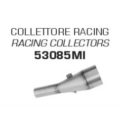 Arrow 53085MI Racing Stainless Steel Link Pipe For Honda Forza 350 (2021-)