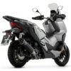 Arrow 53547AKN Indy Race Slip-on Exhaust, Aluminum Dark For Honda ADV 350 (2022-) 1 Arrow 53547AKN Indy Race Slip-on Exhaust, Aluminum Dark For Honda ADV 350 (2022-) -Scootik Bike Shop arrow 53547akn indy race slip on exhaust dark