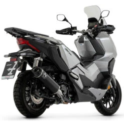 Arrow 53547AKN Indy Race Slip-on Exhaust, Aluminum Dark For Honda ADV 350 (2022-)