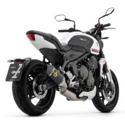 Arrow 71501VAN Veloce Full Exhaust, Aluminum Dark For Triumph Trident 660 (2021-)