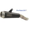 Arrow 73518PRN Pro-Race Slip-on Exhaust, Nichrome Dark For Honda Forza 750 (2021-) -Scootik Bike Shop arrow 71608prn pro race exhaust