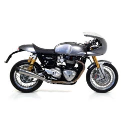 Arrow 71851RKI Pro-Racing Exhausts, Nichrome For Triumph Thruxton 1200 / R (2016-) -Scootik Bike Shop arrow 71851rki pro racing exhausts image3