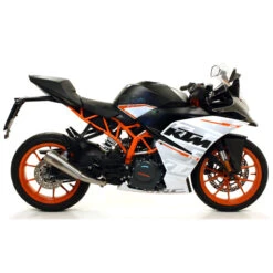 Arrow 71860PRI Pro-Race Exhaust, Nichrome For KTM RC390 (2017-) -Scootik Bike Shop arrow 71860pri pro race exhaust image3