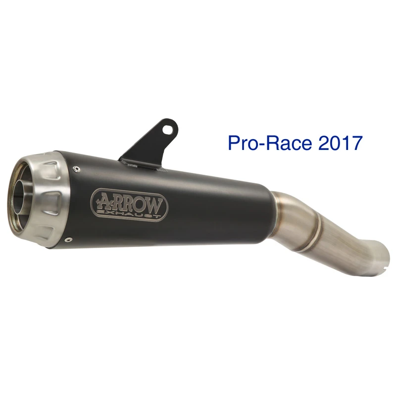 Arrow 71860PRN Pro-Race Exhaust, Nichrome Dark For KTM RC390 (2017-) 3 Arrow 71860PRN Pro-Race Exhaust, Nichrome Dark For KTM RC390 (2017-)