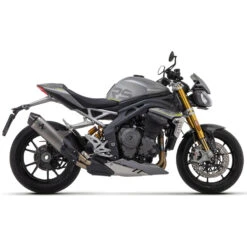 Arrow 71955PK Race-Tech Slip-on Exhaust, Titanium For Triumph Speed Triple 1200 RS '21- 7 Arrow 71955PK Race-Tech Slip-on Exhaust, Titanium For Triumph Speed Triple 1200 RS '21- -Scootik Bike Shop arrow 71955pk race tech slip on exhaust titanium image3