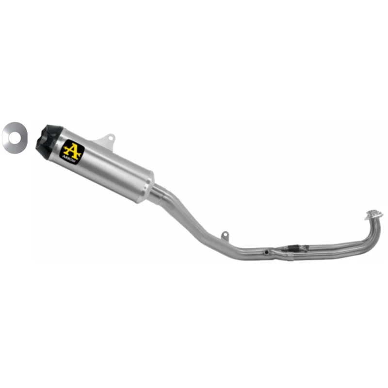 Arrow 73521PKNW Indy-Race Full Exhaust, Titanium Dark For Yamaha T-Max 530/560 '19-'20 3 Arrow 73521PKNW Indy-Race Full Exhaust, Titanium Dark For Yamaha T-Max 530/560 '19-'20