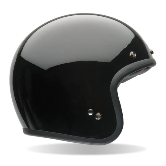 Bell Custom 500 Solid Black Helmet 3 Bell Custom 500 Solid Black Helmet