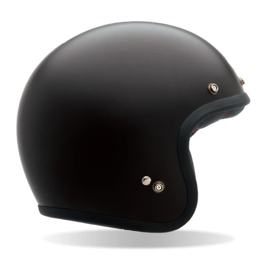 Bell Custom 500 Solid Matte Black Helmet 3 Bell Custom 500 Solid Matte Black Helmet