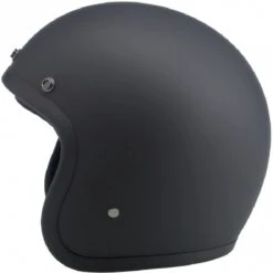Biltwell Bonanza Helmet - Flat Black 6 Biltwell Bonanza Helmet - Flat Black -Scootik Bike Shop biltwell bonanza helmet flat black 01