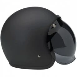 Biltwell Bonanza Helmet - Flat Black 7 Biltwell Bonanza Helmet - Flat Black -Scootik Bike Shop biltwell bonanza helmet flat black 02