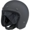 Biltwell Bonanza Helmet - Flat Black -Scootik Bike Shop biltwell bonanza helmet flat black