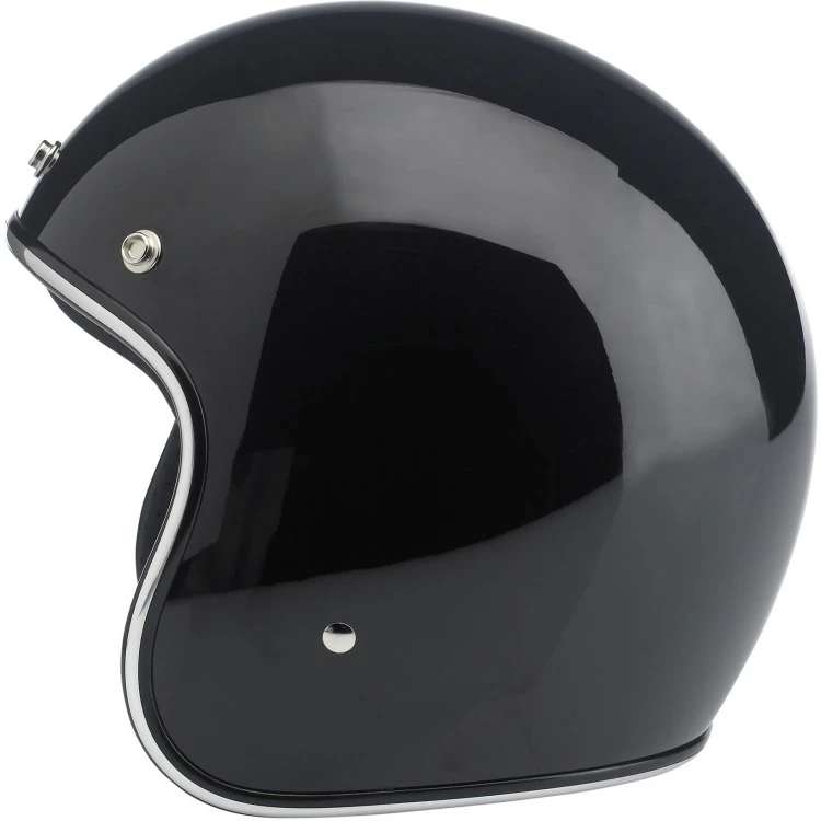 Biltwell Bonanza Helmet - Gloss Black 3 Biltwell Bonanza Helmet - Gloss Black