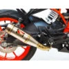 Competition Werkes WKT391L GP Low Mount Exhaust For KTM RC390 (2017-)