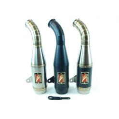 Competition Werkes WKT391L GP Low Mount Exhaust For KTM RC390 (2017-) -Scootik Bike Shop competition werkes wkt391l gp low mount image5