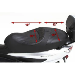 Corbin S-BURG-2 Dual Seat For Suzuki Burgman 200 (2014-2021) -Scootik Bike Shop corbin s burg 2 dual seat image12