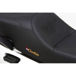 Corbin T-1050-GT-12-E Gunfighter & Lady Seat, With Heat For Triumph Sprint GT (2010-2012) -Scootik Bike Shop corbin t 1050 gt 12 gunfighter lady seat image4 1