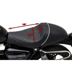 Corbin T-SP2-9-23-G Classic Gunfighter Seat For Triumph Speed Twin 900 (2023-) -Scootik Bike Shop corbin t sp2 9 23 g classic gunfighter seat image10