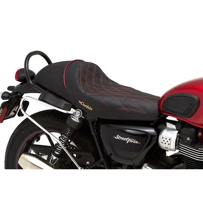 Corbin T-ST800-16-G Classic Gunfighter Seat For Triumph Street Twin '19- 10 Corbin T-ST800-16-G Classic Gunfighter Seat For Triumph Street Twin '19- - Image 8