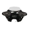 TKY Double Boox Batwing Fairing With Bluetooth Remote, 6" X 9" Waterproof Speakers -Scootik Bike Shop doublebooxMainPhoto 2