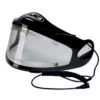 HJC CR-05E Electric Snow Dual Lens Face Shield CL-12 CS-12 FG-12 SY-MAX -Scootik Bike Shop electric