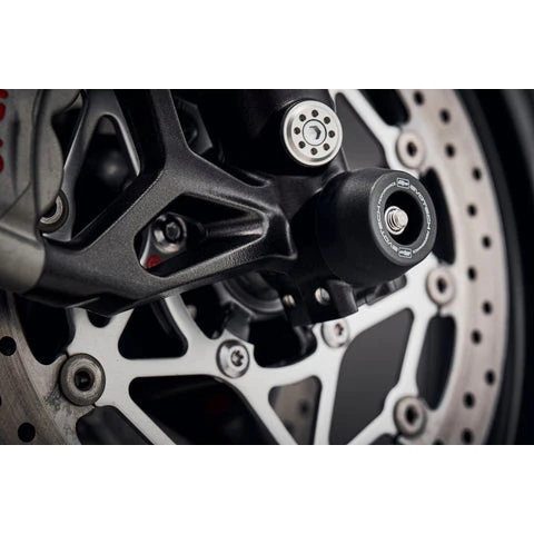 Evotech PRN011887-013712 Axle Sliders Kit For Triumph Street Triple R/S/RS Models 7 Evotech PRN011887-013712 Axle Sliders Kit For Triumph Street Triple R/S/RS Models - Image 5