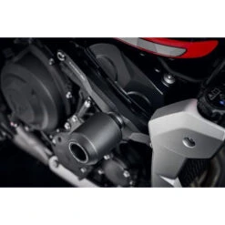 Evotech PRN015353 Frame Sliders For Triumph Trident 660 (2021-current) -Scootik Bike Shop evotech prn015353 frame sliders image4