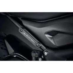 Evotech PRN015433 Footpeg Blanking Plates For Triumph Trident '21- -Scootik Bike Shop evotech prn015433 footpeg blanking plates image3