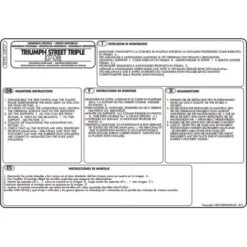 Givi 727FZ Monorack Sidearms For Truimph Street Triple 675 '07-'11 -Scootik Bike Shop givi 727fz monorack sidearms street triple675 4